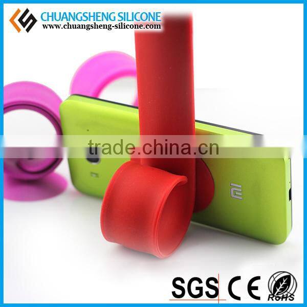 silicone slap mobile phone holder, mobile phone stand, mobile phone support