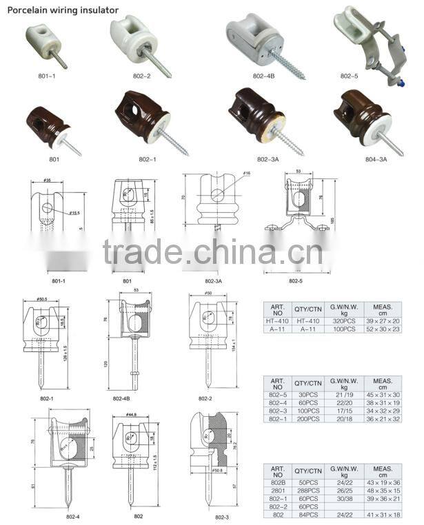 electrical fence porcelain wiring reel insulator