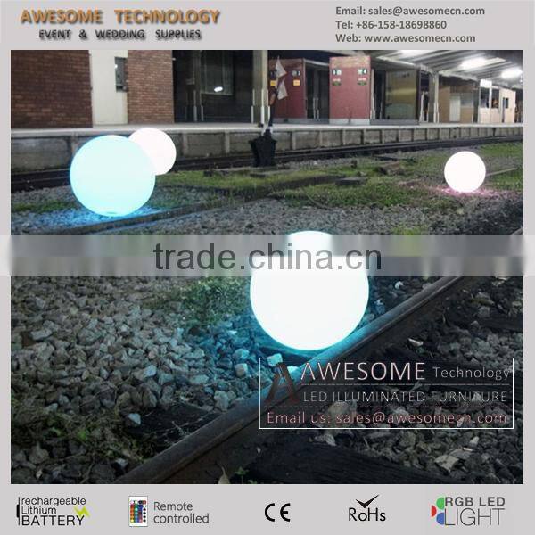 floating Waterproof pool ball / led light up decor balls lighting