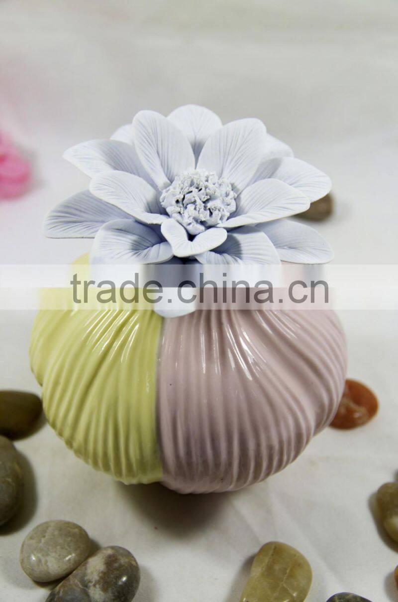 Ceramic bottle Aroma flower Reed diffuser