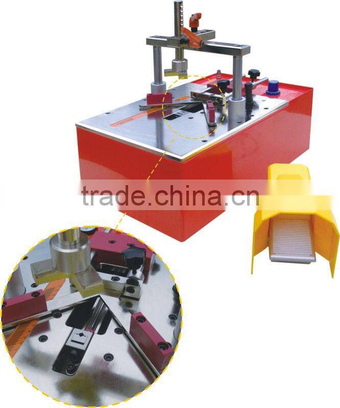 wooden photo frame nail angle machine/nailing machine for picture frame