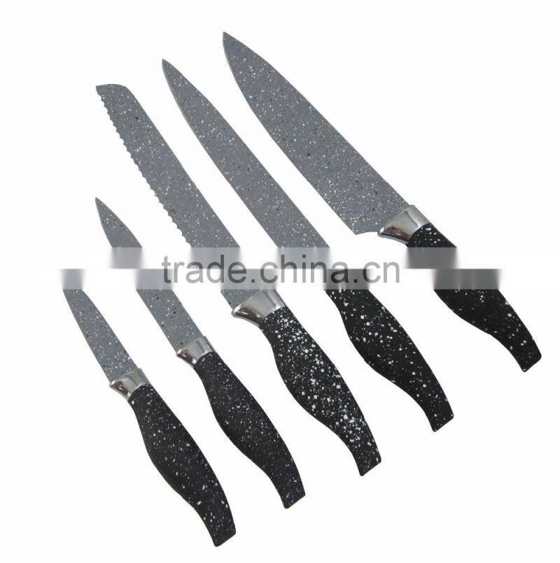Good Quantity Wooden window Box Packing Knife Set Kitchen