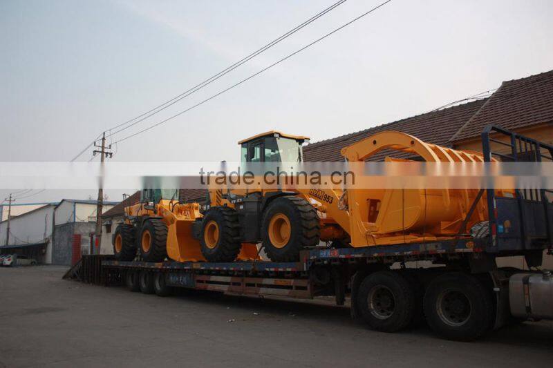 5ton wheel loader new HZM953 with CE