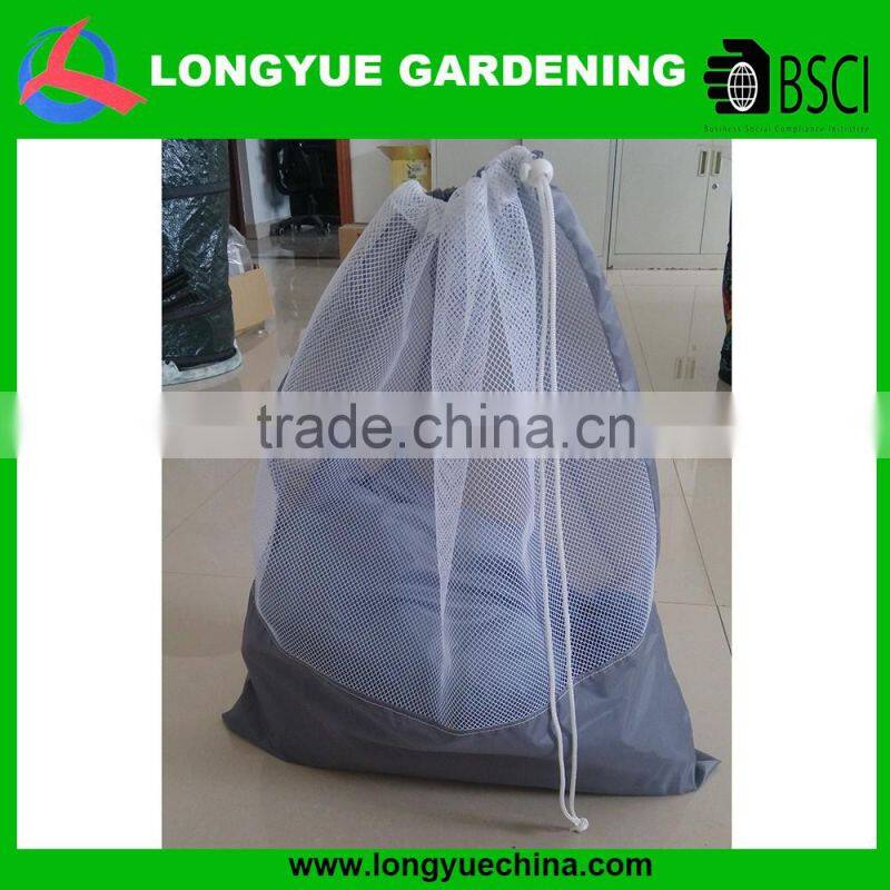 heavy duty drawstring closure mesh laundry bag