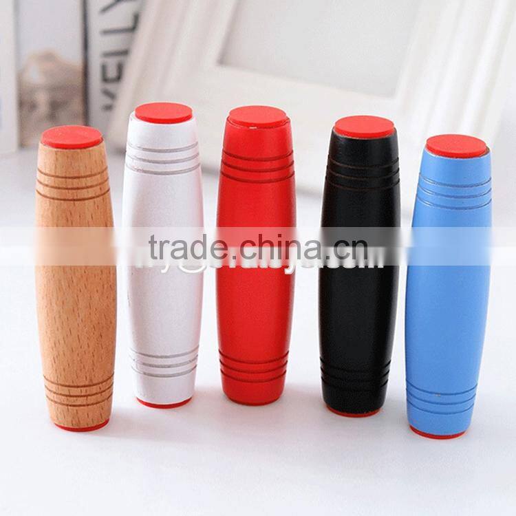 Amazing desk toy flip toys wooden tumbler stick for kids W01A213-S