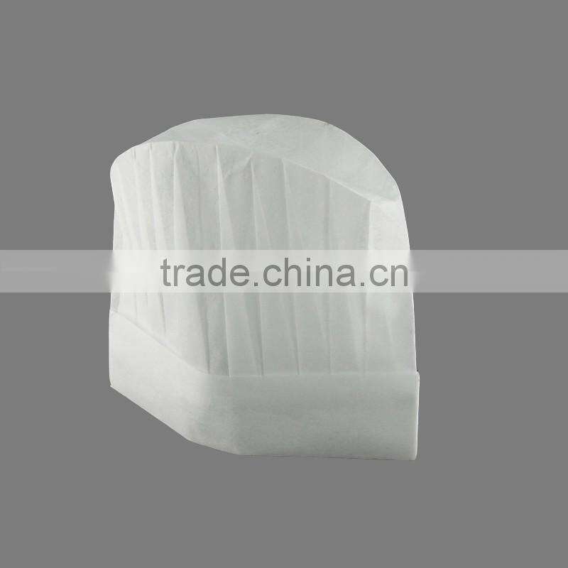 Chef cook hat,embossed Chef Hat,Disposable Nonwoven Chef Hat(Z-CH-008)