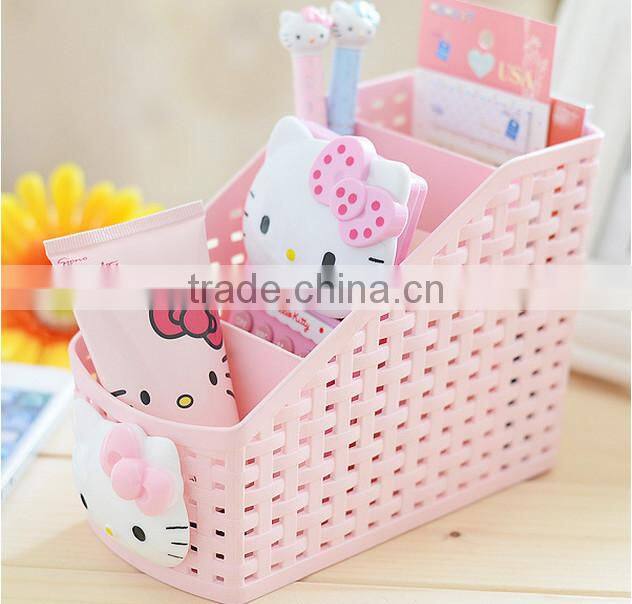Cute Cheap plastic storage box for home decoration/plastic decoration storage box/plastic storage box supplier