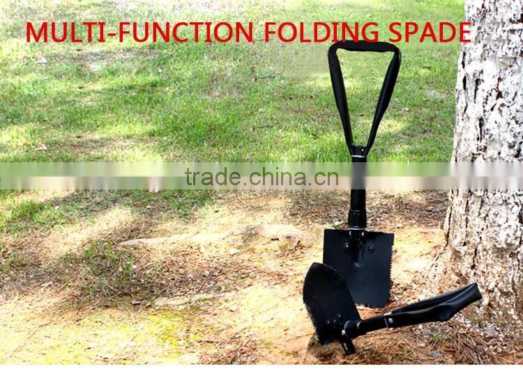 QJ-JS02 multifunction shovels different types of camping shovel travel shovel