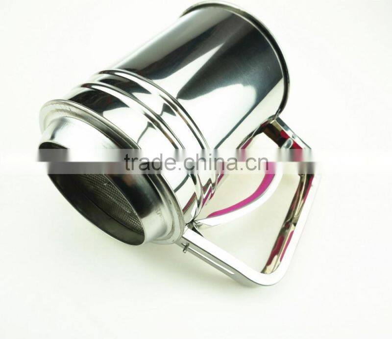 42001hand operated stainless steel kitchen flour sifter/strainer