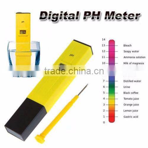 Pocket Portable Digital PH Meter Tester for Pool Water Aquarium Hydroponic Wine