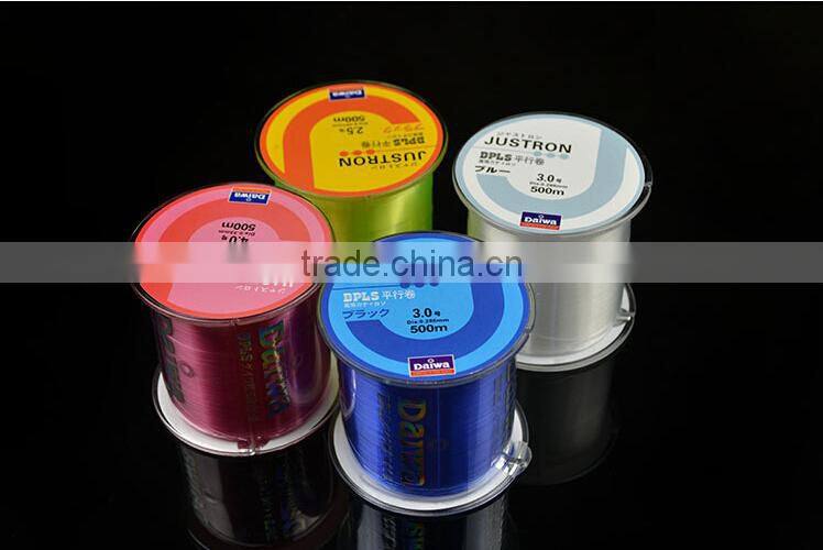 Colorful fishing line nylon fishing line 500m nylon monofilament fishing line