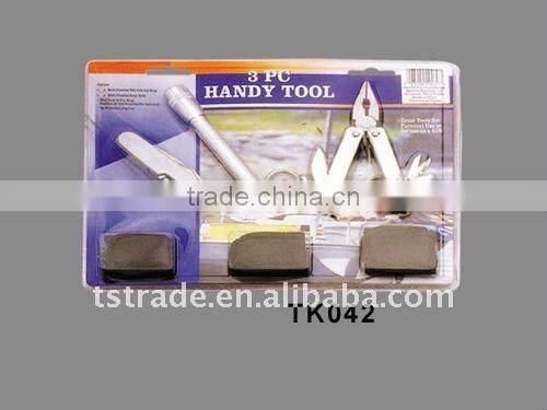 2014 Hardware multi function stainless steel plier hand tools with blister card TK002