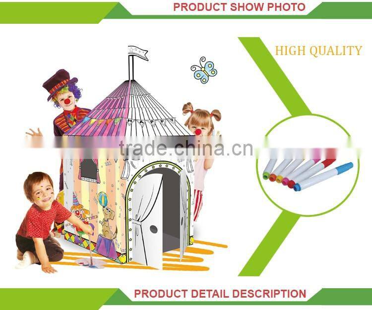 New design interesting diy play circus toys doodle mat graffiti marker