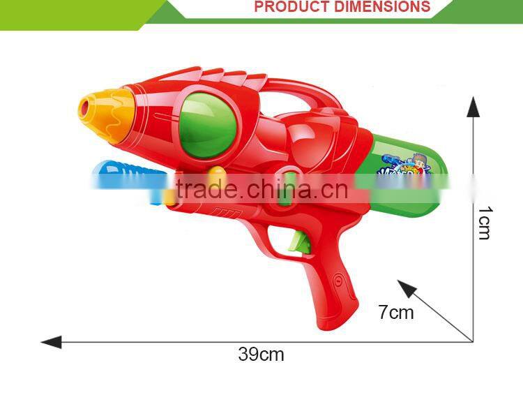 Hot selling kids outdoor poweful shoot toy plastic water gun