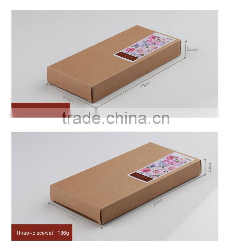 Factory popular high quality food grade stainless steel tableware fork and spoon set with packing gift box