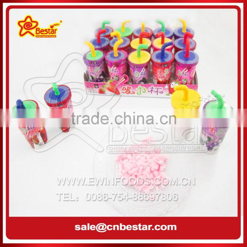 Funny Baby Bottle Tongue Lollipop With Sour Powder Candy