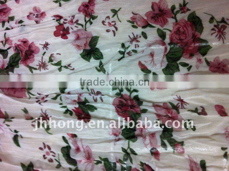 2014 fashion rose chiffon scarf