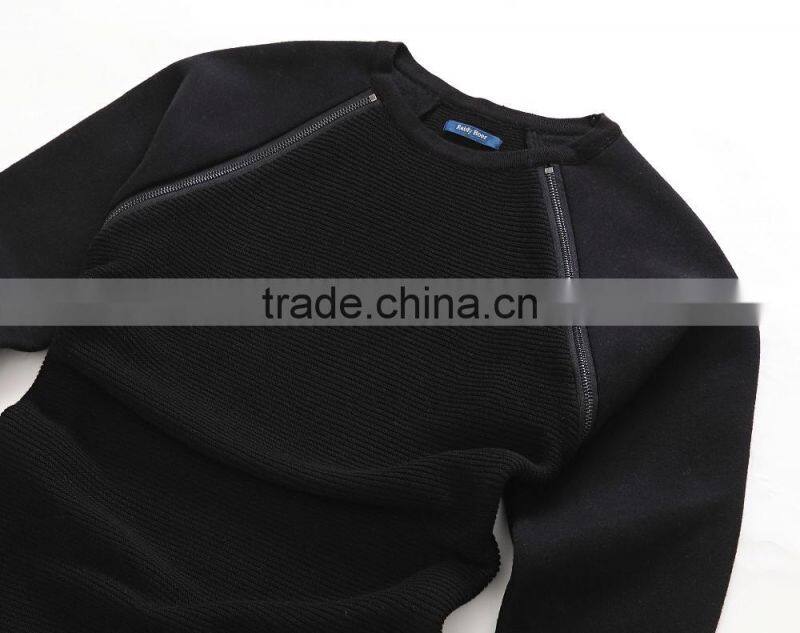 men fashion nice warm knitted cotton/polyester sweater