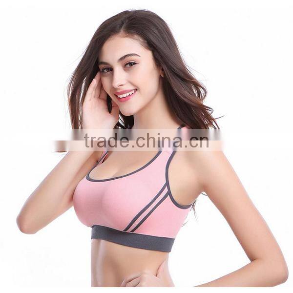 hot sale seamless gym trainning yoga sports bra