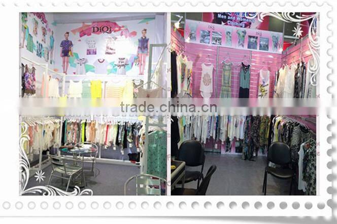 Latest China wholsale fashion Button A word big swing denim halter top