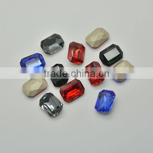 lead free pointed back decortive yiwu crystal jewelry