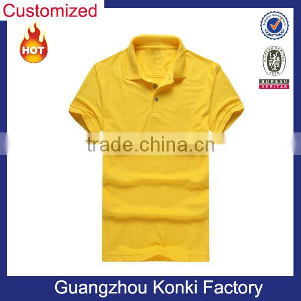 Single Jersey Design Embroidery Men's Polo Shirt With Custom Label