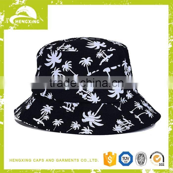 Professional Multifunctional promotional black floppy bucket hat