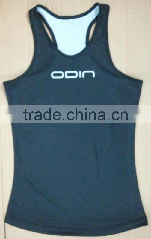 2014 Sublimated Printing Running Tank, Custom Women and Men Cut Running Singlets