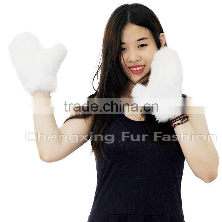 CX-A-60H Wholesale New Fashion Mittens Real Mink Fur Woman Fur Gloves