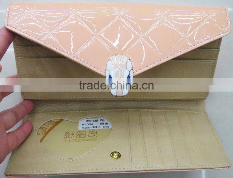 Fashion new nake cowhide Genuine leather stylish wallet