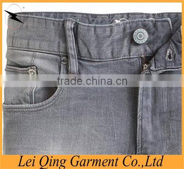 100% cotton washed slim men fashion jeans trousers
