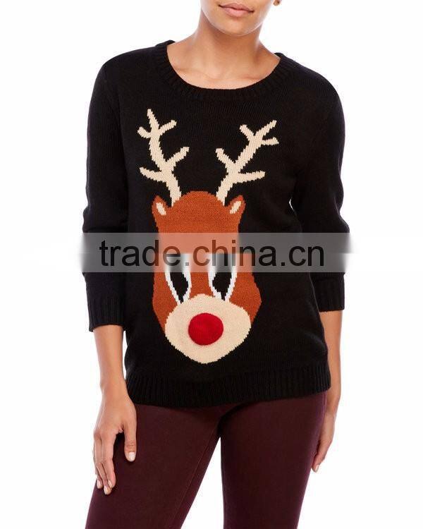 Wholesale Christmas Sweaters knited Christmas Jumpers in Stocks