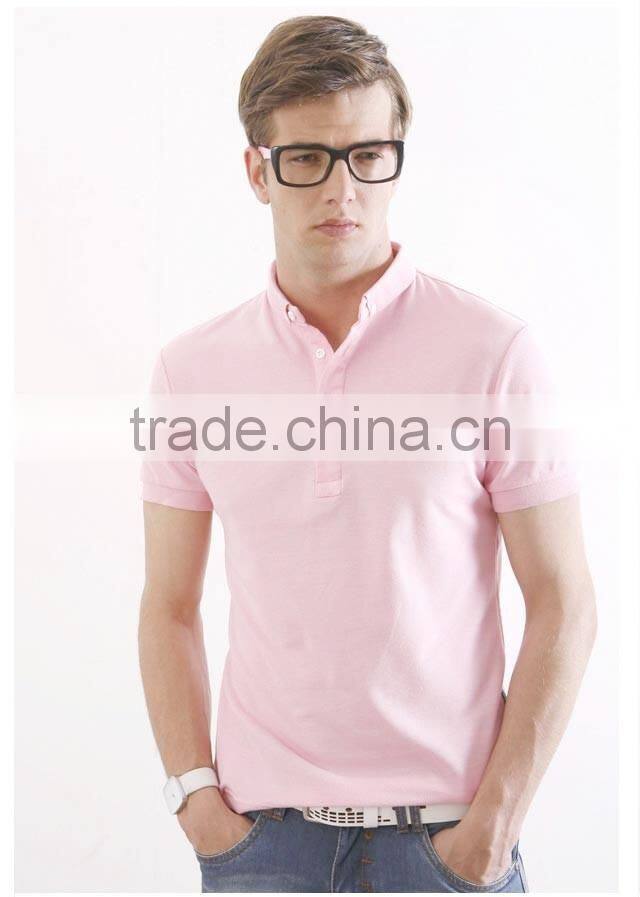 high quality cheap customized unisex's polo T-shirt