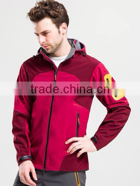 Instocked oem Softshell fleece jacket windbreaker outdoor nice design hiking jacket fishing jacket