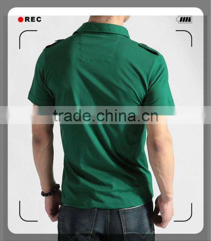 Mens short sleeve pima cottn polo tshirts 201307