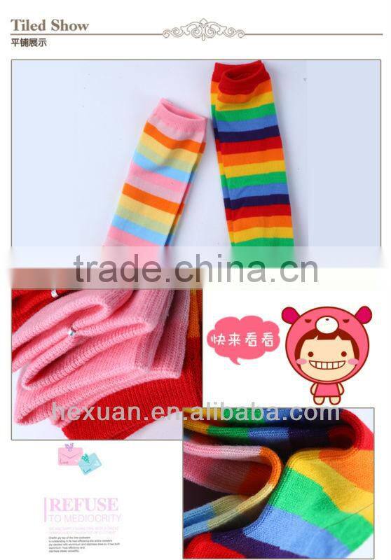 Autumn Hot Saling New Cute Design Children's knee leg warmers