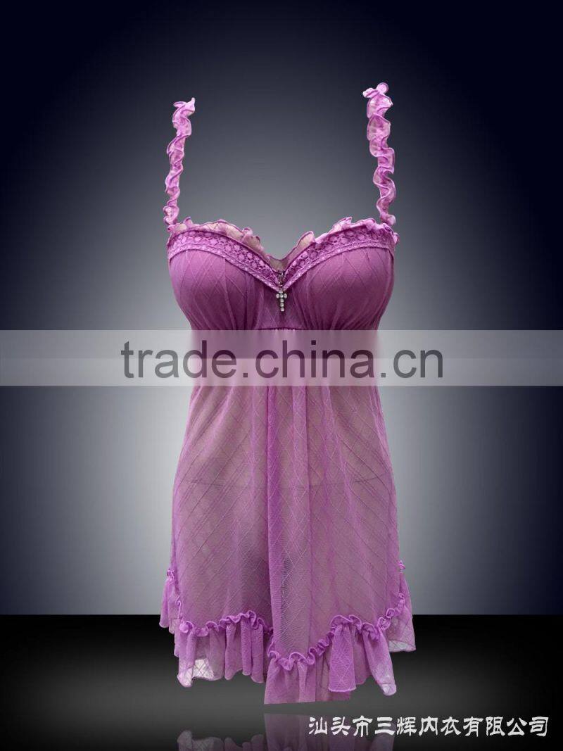 Top quality of sexy elegant glamorous ladies lingerie women sexy hot transparent bra underwear