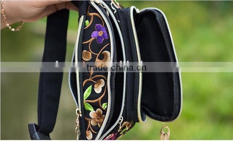 Chinese style,embroidery stitches,waist bag for sports/trival/Iphone/purse coin