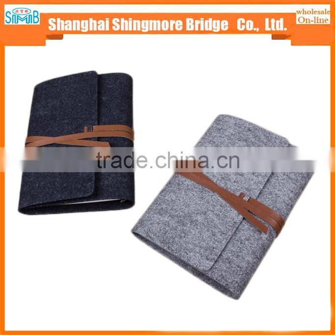 2017 alibaba china supplier hot sales high standard felt notebook with cheap price