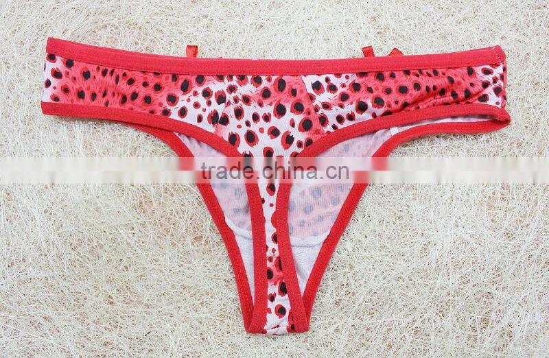 fashion new design leopard sexy g-string