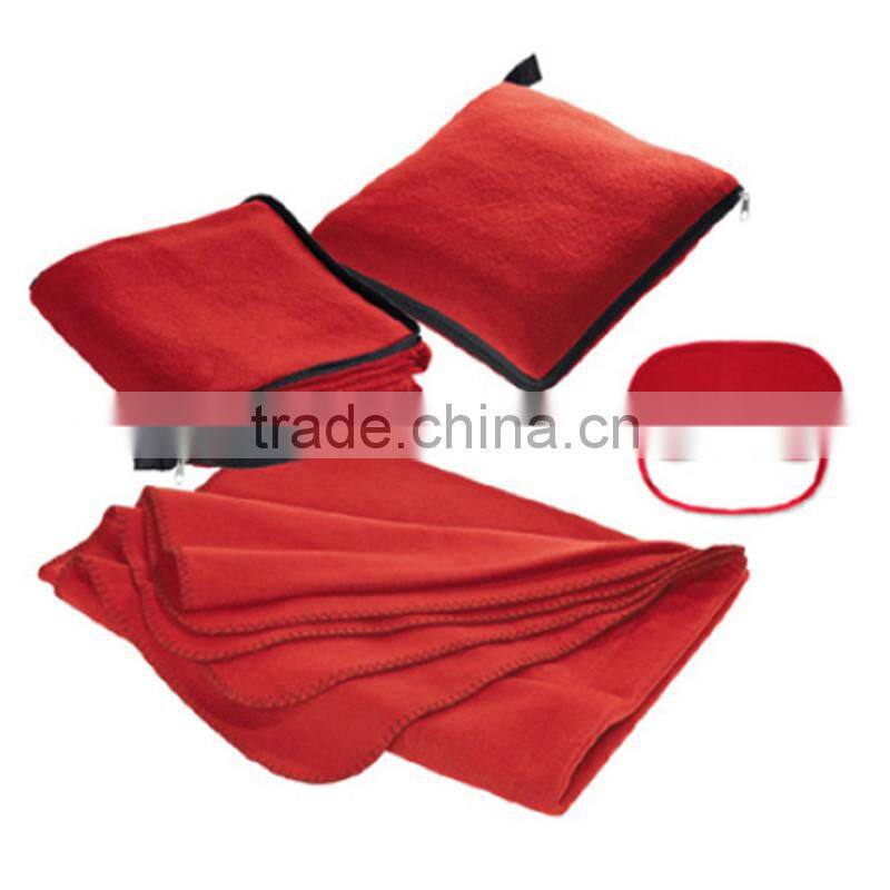 Emboridery Logo Polar Fleece Carry Blanket