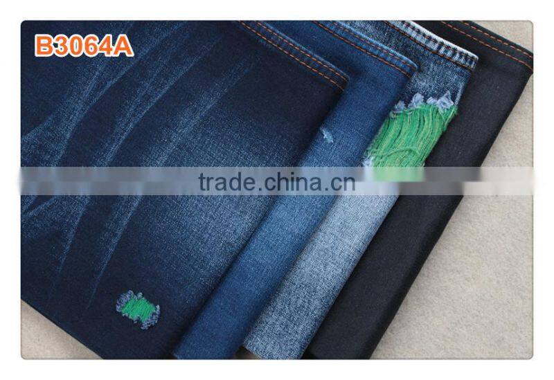 Certificated Unique Color organic denim fabric