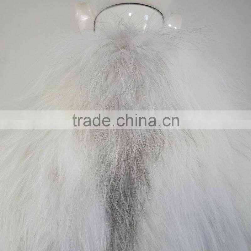 SJ818 Natural Color Real Fox Knit Winter Fashionable Vest