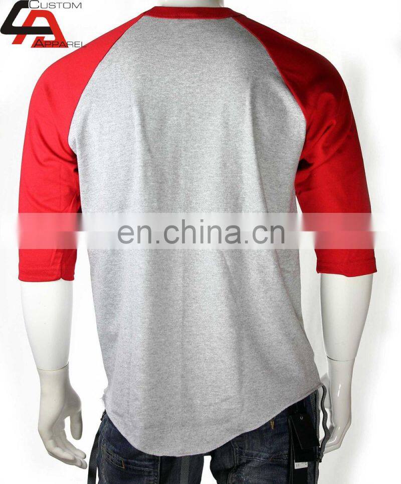 2014 Baseball Raglan T-Shirt TEE/plain t shirt/fashion t-shirt/baseball style t-shirts