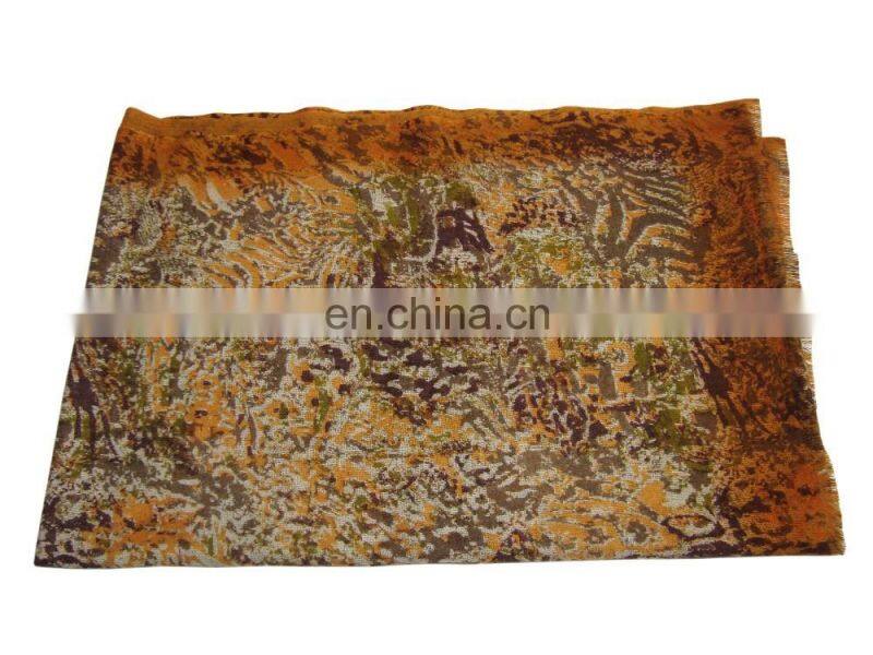 Printed 100% Pashmina wool Scarfs , Shawls , Stoles