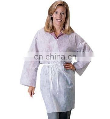 Disposable SMS Doctor Coat/ non woven surgical coat