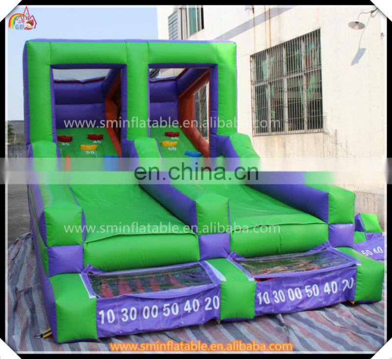 Funny inflatable football gate,inflatable soccer shoot goal,ball goal post game for kid