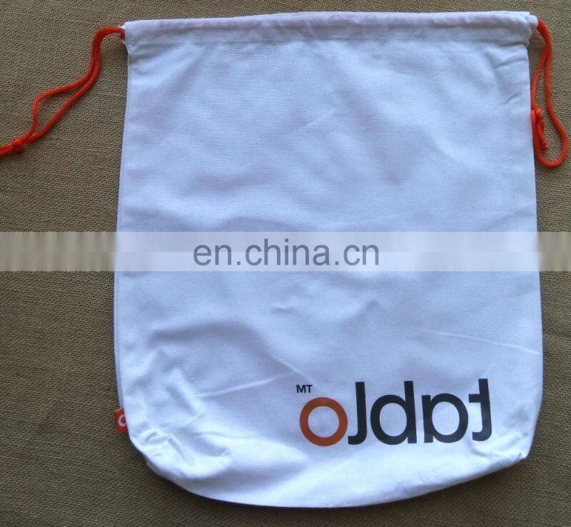 cheap cotton solid color bunch of pocket custom recycle draw string bag advertised shopping bag gift bag