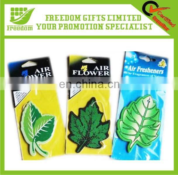 Best Selling Cheap Logo Printed Customized Air Car Fresheners