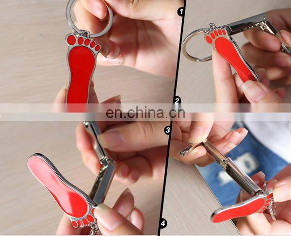 High quality zinc alloy foldable metal baghanger